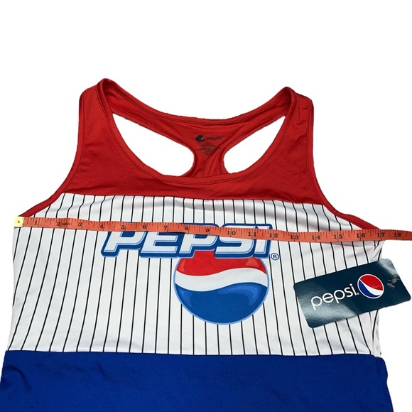 PEPSI SWIMSUIT WOMENS SIZE XL ONE PIECE SWIM WEAR BATHING SUIT LOGO - Picture 6 of 8